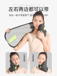 Car Seat Headrest Pillow for Travel, Adjustable Neck Support Cushion for Napping in Car, Train, or Plane