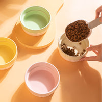 Silicone Non-Slip Pet Bowl for Cats and Small Dogs, Puppy Food and Water Dish