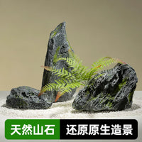 Artificial Fiberglass Rock Ornament for Garden & Landscape Decor