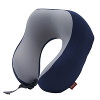 Cooling Memory Foam U-Shaped Neck Pillow for Travel and Office