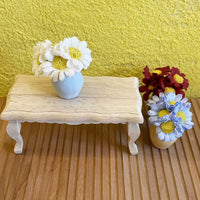 1:12 Scale Dollhouse Miniature Chamomile Daisy Ceramic Ornament for OB11 BJD Dolls