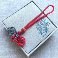 Handmade Chinese Knot Tassel Pendant for DIY Crafts and Decorations
