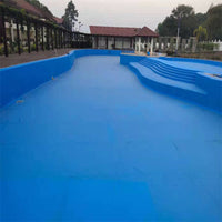 0.5mm Blue Waterproof Membrane for Water Parks, Swimming Pools, Ponds, Ditches, and Roofs - Anti-Seepage Geomembrane