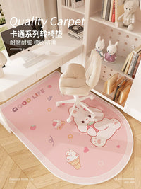 Chair Mat for Hardwood Floors, Non-Slip Desk Chair Mat for Office and Home, Sound Dampening Computer Chair Mat