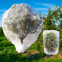 Garden Plant Protective Netting for Vegetables & Fruit Trees, 60 Mesh Insect Barrier Cover with Zipper