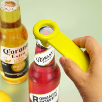 Multi-functional Plastic Bottle and Can Opener with Manual Twist Cap Remover