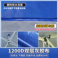 Waterproof 3x3m Gazebo Canopy Top Cover for Outdoor Events and Stalls