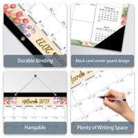 2026-2027 English Wall Calendar Desk Planner
