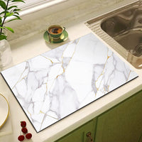 Diatomaceous Earth Coffee Machine Mat Quick Dry Bar Countertop Absorbent Pad