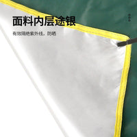 Tent Rainfly Top Cover for 3-4 Person Camping, Sunshade and Windproof