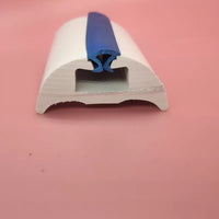 Marine Boat Fender Strip for Yachts and Motorboats, Fiberglass Dock Bumper Guard