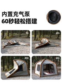 Explorer Automatic Inflatable Camping Tent Portable Folding Outdoor Rainproof