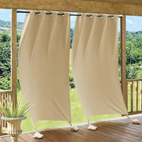 Outdoor Waterproof Blackout Curtain for Patio Gazebo