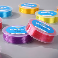 High-Quality Korean Crystal Elastic Thread TPU DIY Colored Beading Wire Jewelry Accessories