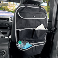 Car Backseat Organizer with Multiple Pockets for Kids and Travel Essentials