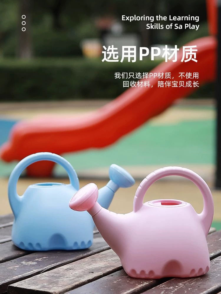 Kids' Garden Watering Can Set with Sprayer and Tools