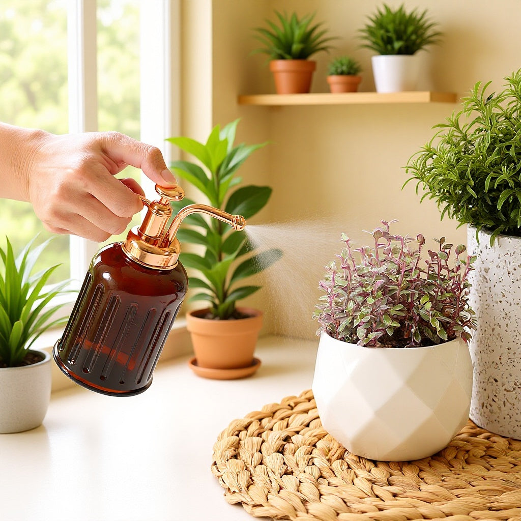 Plastic Garden Plant Mister Spray Bottle for Indoor Outdoor Plants