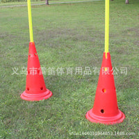 50cm Soccer Training Hurdle Set with Cones and Poles for Agility Training