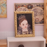 1:12 Dollhouse Miniature Wall Art Frame Model for OB11 Dolls DIY Scene Decor