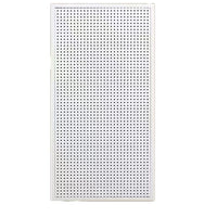 Magnetic Pegboard Wall Organizer with Hooks for Tools and Hardware Storage