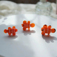 Miniature Glass Ocean Animal Figurines for Micro Landscape Decor