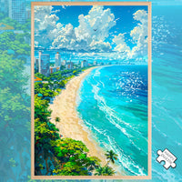 Adult Wooden Jigsaw Puzzle 1000 Pieces Landscape Decompression Birthday Gift