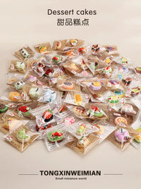 Miniature Dessert Bread Food Play Set for Kids