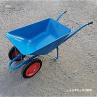 Heavy-Duty Single Wheelbarrow for Garden, Construction, and Farm Use