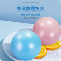 Mini PVC Pilates Ball for Strength Training, Yoga, and Muscle Relaxation
