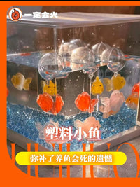 Luminous Floating Koi Fish Miniature Ornament for DIY Aquarium Micro Landscape