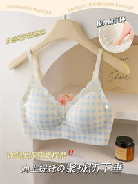 Cloud-Like Push-Up Lace Bra for Small Busts, Seamless Lift & Support, Prevents Sagging