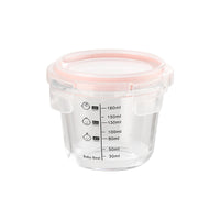 Baby Food Storage Container, Microwave & Freezer Safe Glass Bowl with Airtight Lid