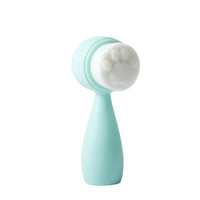Cute Cat Paw Silicone Facial Cleansing Brush Set with Wrist Strap
