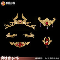 He Shun Anime Yu Wanyin Cosplay Costume Han Element Chinese Style Dress for Women