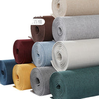 Thickened Linen Self-Adhesive Wallpaper for Bedroom Living Room TV Background Wall Decor