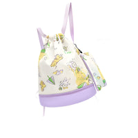 Dry Wet Separation Swimming Bag Large Capacity Drawstring Backpack for Beach and Swim