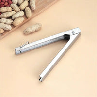 Stainless Steel Peanut Sheller Tool for Quick Nut Cracking
