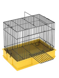 Rabbit Cage with Anti-Splash Design, Automatic Waste Cleaning, for Indoor Use, Large Size for Guinea Pigs and Dutch Pigs