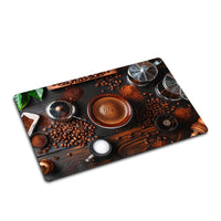 American Style Diatomaceous Earth Coffee Machine Mat for Kitchen Countertops - Super Absorbent and Quick Drying Bar Mat
