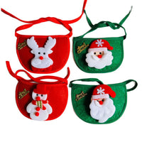 Christmas Pet Bandana and Hat Set for Dogs and Cats