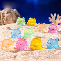 Mini Luminous Jellyfish Aquarium Ornament for Micro Landscape DIY Decor