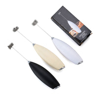 Wireless Battery-Powered Milk Frother Handheld Coffee Whisk Mini Electric Foam Maker