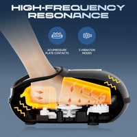 Smart Electric Foot Massager with Heat, Air Compression, and Vibration for Relaxation and Pain Relief