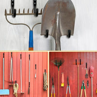 Heavy-Duty Garage Storage Hooks for Bikes, Ladders, and Tools - Wall Mount Utility Hangers with Screws