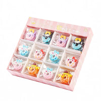 Kids' Candy Hair Clips Gift Set - 28 Pieces for School Rewards & Party Favors