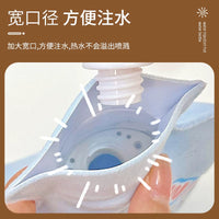 Mini Hot Water Bottle for Kids and Girls - Hand and Foot Warmer for Pain Relief and Warmth