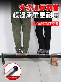 Manganese Steel Garden Hoe with Long Handle for Weeding and Cultivating