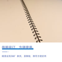 Premium Sketchbook with Spiral Binding, Thick Paper for Drawing and Sketching