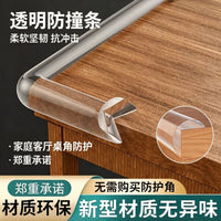 Baby Safety Edge and Corner Protector Strip, Transparent Soft Bumper for Tables, Walls, and Windowsills