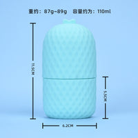 Silicone Ice Roller for Face and Eyes, Reusable Facial Massager for Skin Care